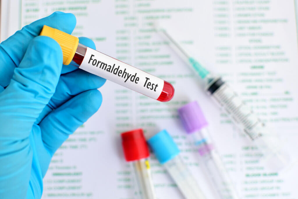 Formaldehyde test